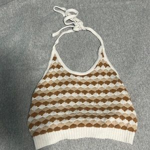 Willow & Wind Crop Top | Size S |🤎